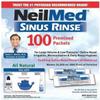 NeilMed Sinus Rinse All Natural Relief Premixed Refill Packets 100 Each view 1