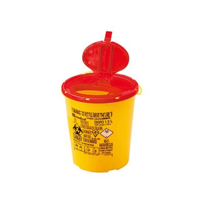 AS ONE Disposal Sharps Container DISPO 1.5/8-3161-03