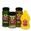 Vienna Chicago-Style Condiment Kit (1 Yellow Mustard, 1 Green Relish, 1 Jar Sport Peppers, 1 Celery Salt) view 1