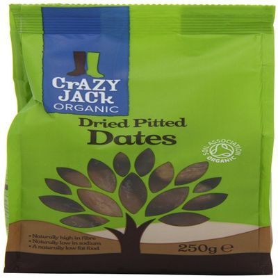 Crazy Jack Soft Ready to Eat Organic Dates - 250g