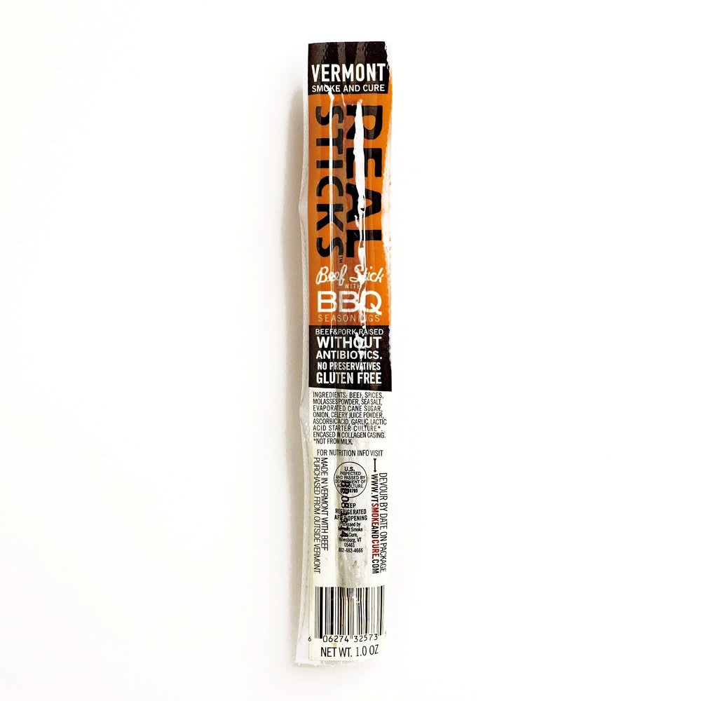 Vermont Barbeque Real Sticks 1 oz each (2 Items Per Order)