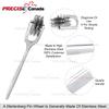 Set of 4 PCS Diagnostic NEUROLOGICAL WARTENBERG Sensory Pinwheel PIN Wheel 1, 3, 5, 7 Head (PC Brand) view 3