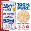 Yerba Prima Psyllium Whole Husks, Colon Cleanser 12 oz (Pack of 2) - All Natural Dietary Fiber, Pure Premium Psyllium, Lab-Tested Non-GMO, Gluten-Free Fiber view 2