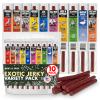 Jerky-n-Spice Wild Game Exotic Meat Sticks (10-Pack) | Ultimate Beef Jerky | Savory Snacks Variety Pack for Adults | Perfect Gifts for Anniversary, Camping, Hunting & Birthday Events view 1