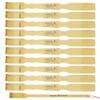 BambooMN 100x 17.5 Inch BambooMN Logo Back Scratchers Backscratchers Shoehorn Plus 10 Free 17 Inch Thin Travel BambooMN Logo Backscratcher view 1