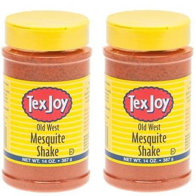 TexJoy Old West Mesquite Shake 14 Ounce 2 Pack