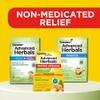 From the Makers of Dramamine, Advanced Herbals with Natural Ginger, for Nausea Relief, Morning Sickness Relief & Motion Sickness Relief During Travel, 18 Capsules, Pack of 2 view 4