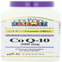21st Century COQ-10 200 Mg Capsules, 120 Count by 21st Century