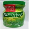 Benefiber 100% Natural Fiber Supplement - 150 Servings 600g 21.2 Oz Sugar Free view 1