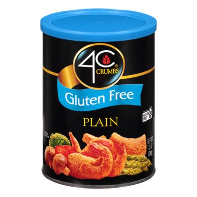 4C Premium Gluten Free Bread Crumbs, Plain, 12 Ounce (Pack of 1)