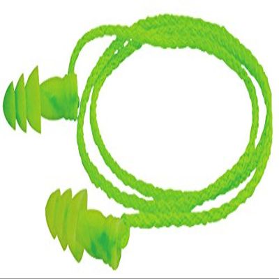 Moldex 507-6455 Jetz Reusable Earplugs, Corded, Bright Green, One Size (Pack of 50)