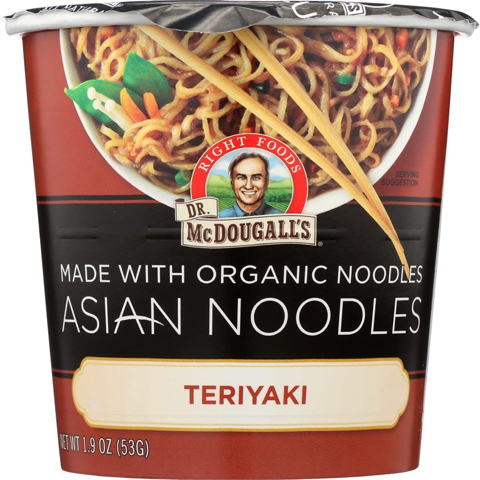 Dr. McDougall's, Asian Noodles, Teriyaki, 1.9 oz (53 g)(pack of 3)