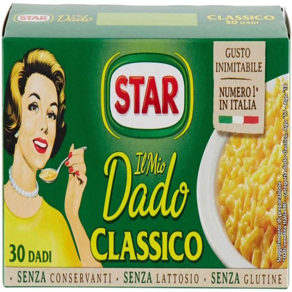 Star Il Mio Dado Classico Bouillon Cubes Classic Taste 30 Cube Boxes 10g Each