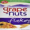 Grape-Nuts Cereal, Flakes, 18 oz, (pack of 3) view 1
