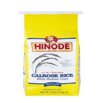 5lb Hinode Calrose Medium Grain White Rice by Hinode