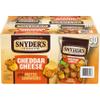 Snyder's of Hanover Pretzel Sandwiches, Cheddar Cheese, Snack Packs, 30 Ct view 1