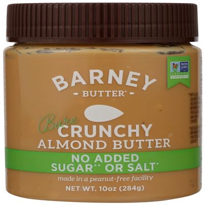 Barney Butter, Bare Almond Butter, Crunchy, 10 oz (284 g)(pack of 2)