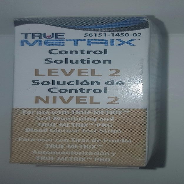 True METRIX Blood Glucose Control Solution Level 2 1 X 3 mL R5H01-2