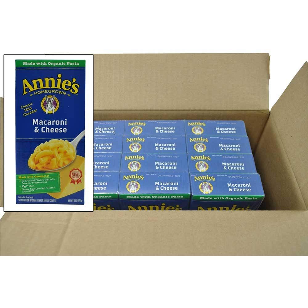 Annies Homegrown Organic Cheddar Snack Mix, 2.5 Ounce -- 12 per case.