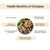 Amethyst Chickpeas (Kabuli Chana) - 1.5kg view 3
