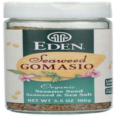 Eden Foods Organic Gomasio - Sesame Salt - Seaweed - 3.5 oz - Case of 3