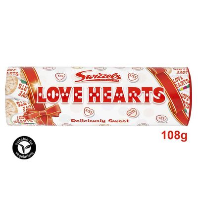 Swizzle Matlow Love Hearts Tube 108g