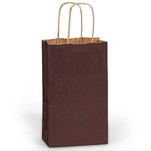 100% Recycled Kraft Tint Bags - Cub Chocolate 100% Recycled Kraft Bulk Shopping Bags 8x4-3/4x10-1/4" (250 Bags) - Wraps-BCTCH