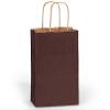 100% Recycled Kraft Tint Bags - Cub Chocolate 100% Recycled Kraft Bulk Shopping Bags 8x4-3/4x10-1/4" (250 Bags) - Wraps-BCTCH view 1