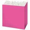Solid Color Basket Boxes - Large_Solid Fuchsia Basket Boxes 10-1/4x6x7-1/2" - (2 Packs; 6 Boxes Per Pack) - Wraps-FUL view 1