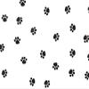 All Occasion Print Cello Bags - Paw Print 3-1/2x2x7-1/2" Cello Bags 1.2 mil (3 Packs; 100 Bags Per Pack) - WRAPS-C1BPAW view 1