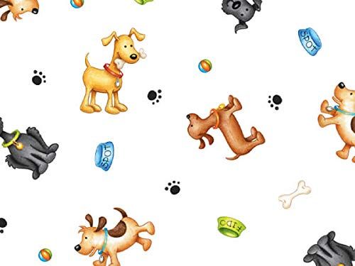 All Occasion Print Cello Bags - Dog Days 5x3x11" Cello Bags 1.2 mil (2 Packs; 100 Bags Per Pack) - WRAPS-C4BDGD