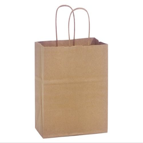 100% Recycled Brown Paper Bags - Junior 100% Recycled Paper Bags Bulk 8x5x8" (250 Bags) - Wraps-RKBJR