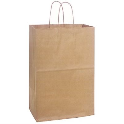 100% Recycled Brown Paper Bags - Regal 100% Recycled Paper Bags Bulk 14-1/2x9x16-1/4" (200 Bags) - Wraps-RKBREG