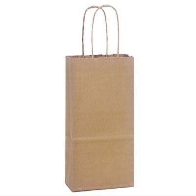 100% Recycled Brown Paper Bags - Rose 100% Recycled Paper Bags Bulk 5-1/2x3-1/4x8-3/8" (250 Bags) - Wraps-RKBR