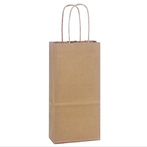 100% Recycled Brown Paper Bags - Rose 100% Recycled Paper Bags Bulk 5-1/2x3-1/4x8-3/8" (250 Bags) - Wraps-RKBR