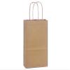 100% Recycled Brown Paper Bags - Rose 100% Recycled Paper Bags Bulk 5-1/2x3-1/4x8-3/8" (250 Bags) - Wraps-RKBR view 1