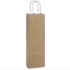 100% Recycled Brown Paper Bags - Wine 100% Recycled Paper Bags Bulk 5-1/2x3-1/4x13" (250 Bags) - Wraps-RKBW view 1