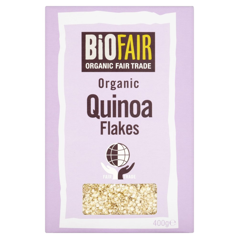 Biofair Organic Fairtrade Quinoa Flakes - Organic & Fairtrade 400g