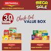 BRITANNIA Crackers 50 50 Sweet and Salty Biscuit 13.12oz (372g) - Delicious, Light & Crispy Grocery Cookies - Best Treat for Friends & Family (Pack of 1) view 3