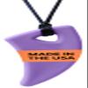 ARK Saber Tooth, Chew Necklaces for Sensory Kids and Adults, Oral Fidget for Autism, ADHD, SPD, Anxiety, Medical-Grade Sensory Chew Necklace, XXT, Very Firm, Lavender view 1