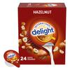 International Delight Coffee Creamer Singles, Hazelnut, 24 Count view 1