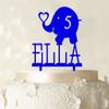 Printtoo Custom Birthday Cake Topper Personalized Blue Cake Topper Color Option Available 5"-7" Inches Wide view 1