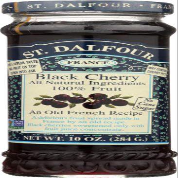 Black Cherry, Deluxe Black Cherry Spread, 10 oz (284 g)(pack of 3)