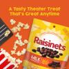 Raisinets, Milk Chocolate Covered California Raisins, 8.0 oz Resealable Bag, Bulk 8 pack view 3