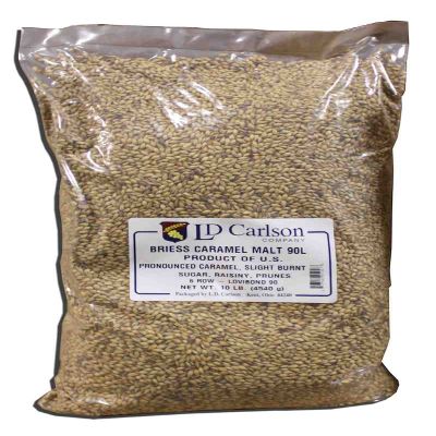 Briess 2-Row Caramel Malt 90L - 10 lb, Brown (1918B)
