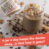 Nuts N More Salted Caramel Peanut Butter Spread - High Protein, Low Carb, Low Sugar, Gluten Free, Non-GMO, All-Natural Nut Butter Snack (15oz Jar) view 3