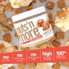 Nuts N More Salted Caramel Peanut Butter Spread - High Protein, Low Carb, Low Sugar, Gluten Free, Non-GMO, All-Natural Nut Butter Snack (15oz Jar) view 4
