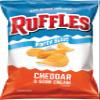 Ruffles Cheddar & Sour Cream Flavored Potato Chips, Party Size! (13 Ounce) view 1