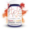 Nootropics Depot Caffeine and L-Theanine Capsules | 60 Pills | Contains 100mg of Caffeine and 200mg of L-Theanine | Natural Supplement | Energy Booster | Mental Focus + Alertness | Coffee Alternative view 1
