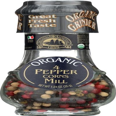 Drogheria & Alimentari, Organic 4 Seasons Peppercorns Mill, 1.23 oz (35 g)